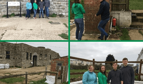 Volunter at Slough Fort