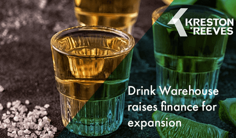 Advise Drink Warehouse on fundraising acquisitions
