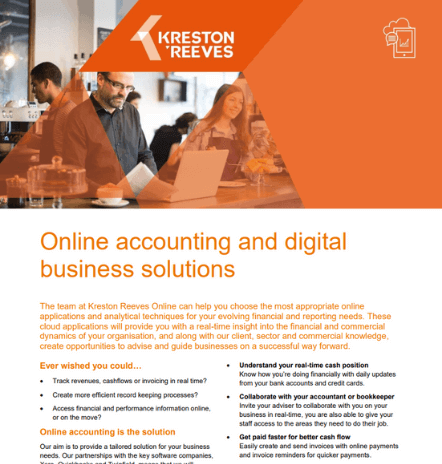 Online accounting and digital business solutions