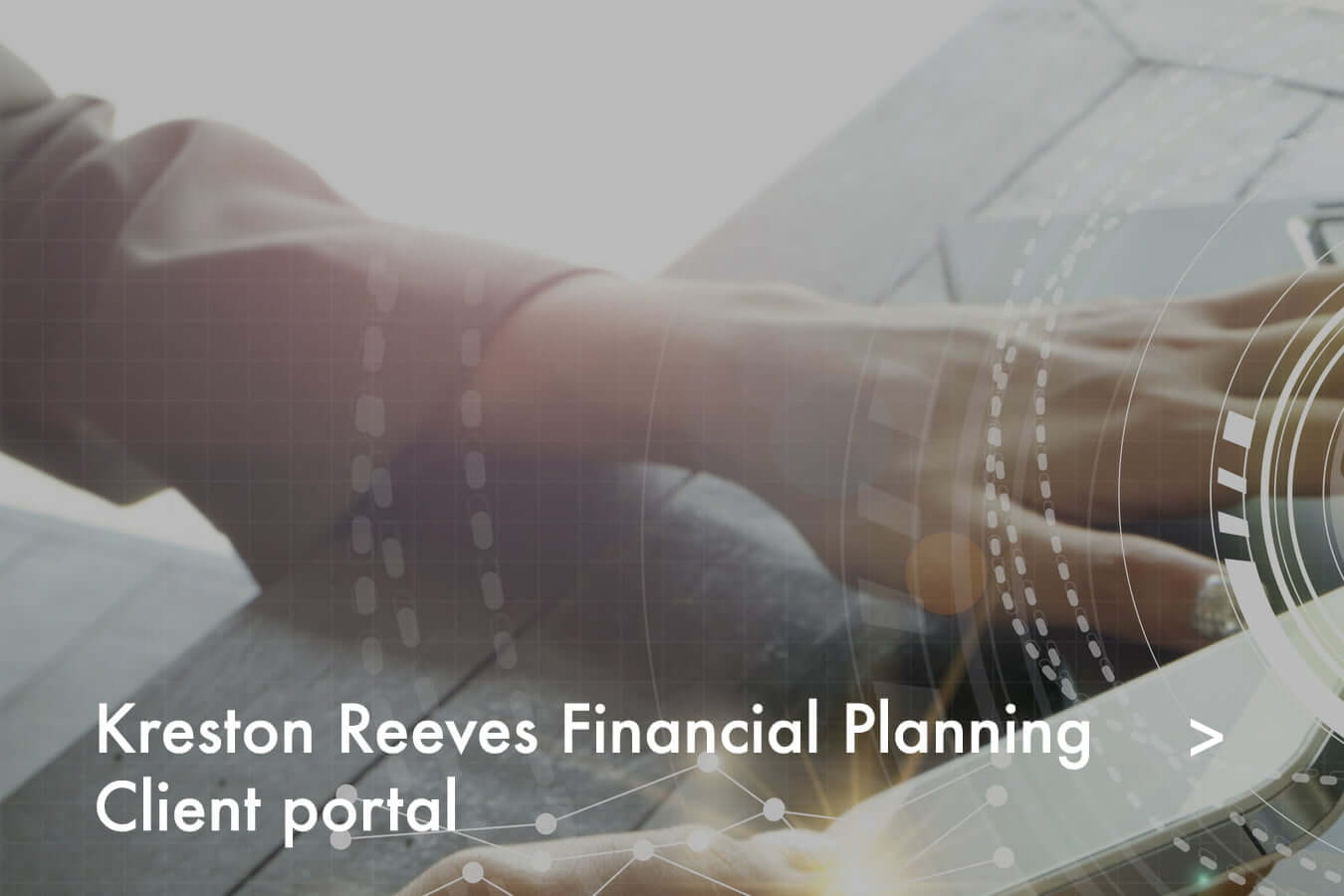 Kreston Reeves Financial Planning client portal link image