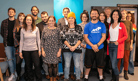 Catch the Wave business support team photo