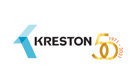 Kreston 50 years logo