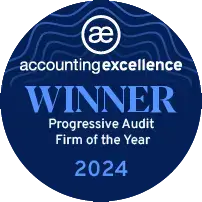 Progressive Audit Firm of the Year award colour