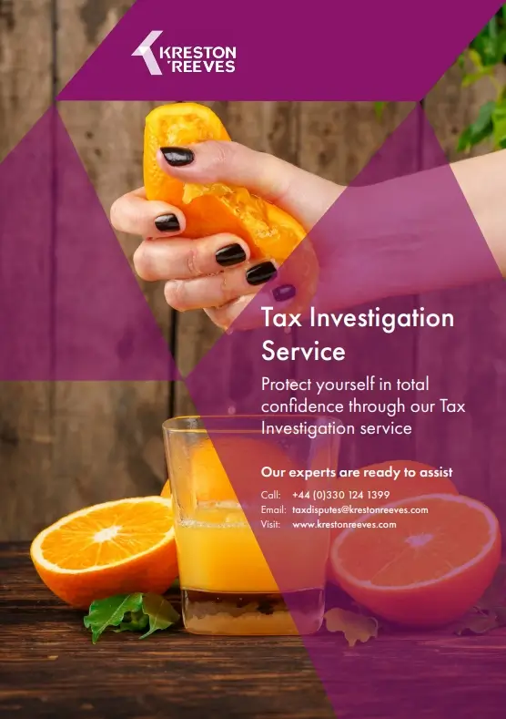 Learn more about the tax investigation service (TIS) available for individuals. Protect yourself against an HMRC investigation. Kreston Reeves.