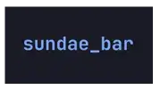 Sundae bar