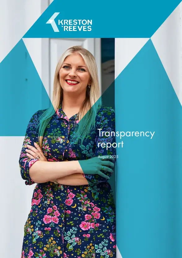 Kreston Reeves Transparency Report 2025 cover