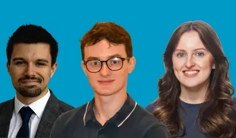 Student of the year 2025 winners at Kreston Reeves