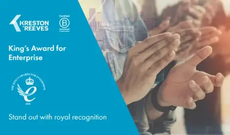 Stand out with royal recognition Apply for a 2027 King’s Award for Enterprise