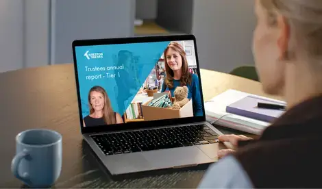 Trustees annual report Tier 1 - a short video guide